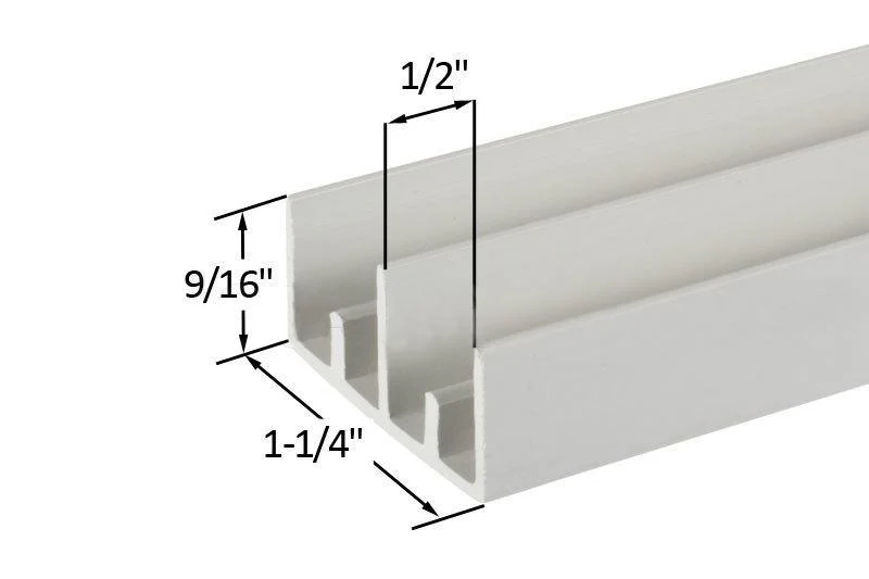 Plastic Profile Extrusion for Sliding Window Track